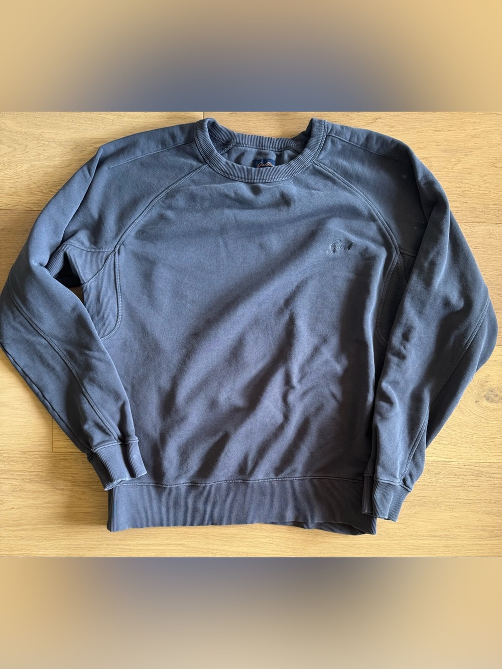 Good Man Brand Men's Slate Blue Crewneck Sweatshirt